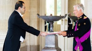 Büyükelçi Görkem Barış Tantekin, Belçika Kralı’na güven mektubunu sunarak göreve Başladı.